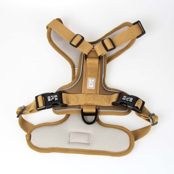 Duvoplus EXPLOR Ultimate Fit No-Pull Tuigje - honey gold - L - 48-58cm / 58-81cm