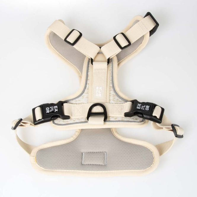 Duvoplus EXPLOR Ultimate Fit No-Pull-Tuigje - antiek wit - XS - 28-37cm - 32-43cm