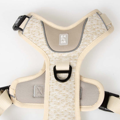 Duvoplus EXPLOR Ultimate Fit No-Pull-Tuigje - antiek wit - XS - 28-37cm - 32-43cm