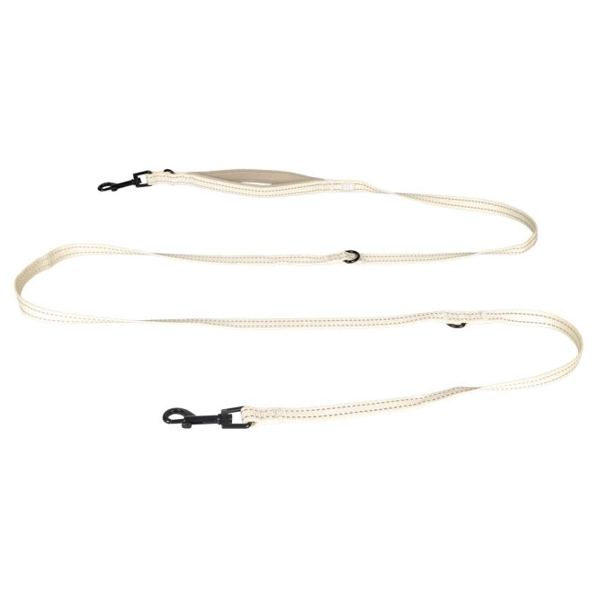 Duvoplus - Trainingsriem - EXPLOR Ultimate Fit Fashion - antiek wit - 220cm - 25mm