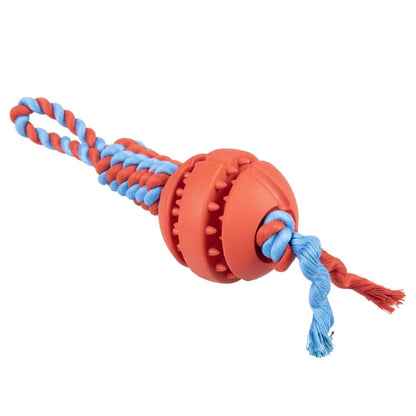 Duvoplus Rubrob Trektouw met Bal - rood