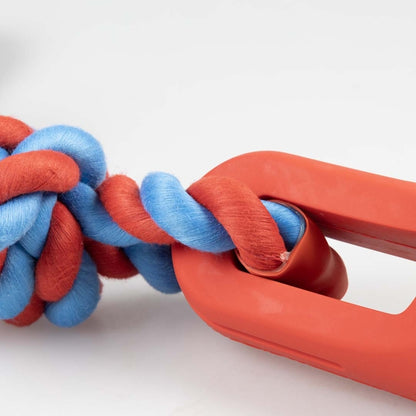 Duvoplus Rubrob Trektouw met Stick - rood