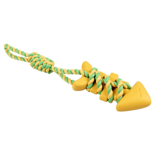 Duvoplus Rubrob Trektouw met Vis - geel