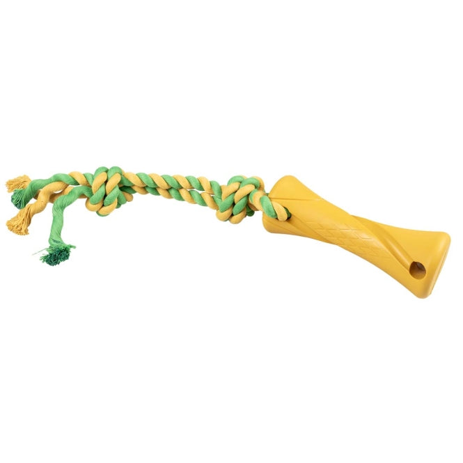 Duvoplus Rubrob Trektouw met Halter - geel