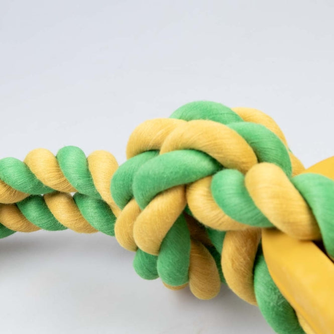 Duvoplus Rubrob Trektouw met Stick - geel