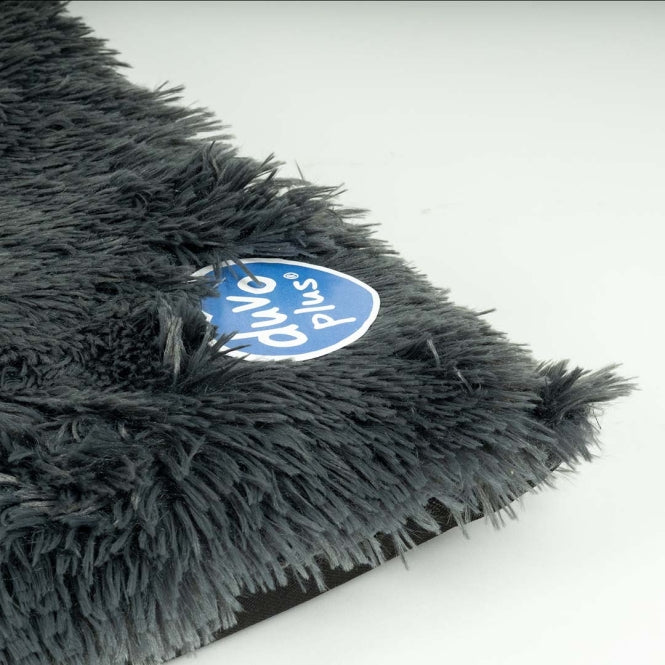 Duvoplus zachte bench kussen - donkergrijs - XL - 107x71x7cm