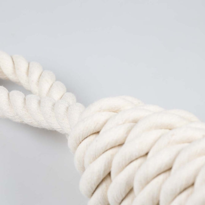 Duvoplus - ECO katoenen touw met 1 lus - Wit