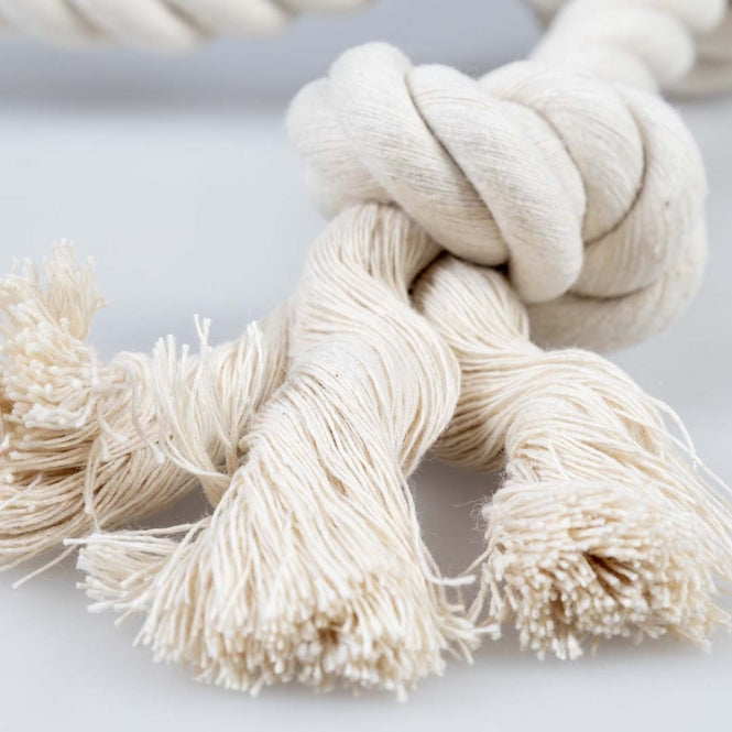 Duvoplus - ECO katoenen touw met 1 lus - Wit