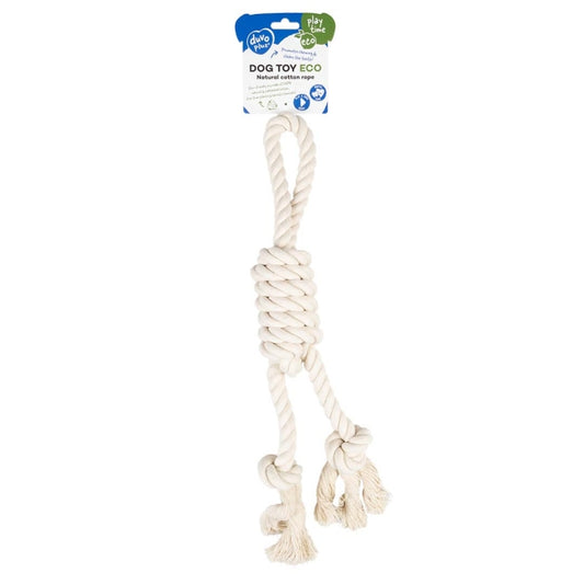 Duvoplus - ECO katoenen touw met 1 lus - Wit