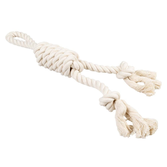 Duvoplus - ECO katoenen touw met 1 lus - Wit