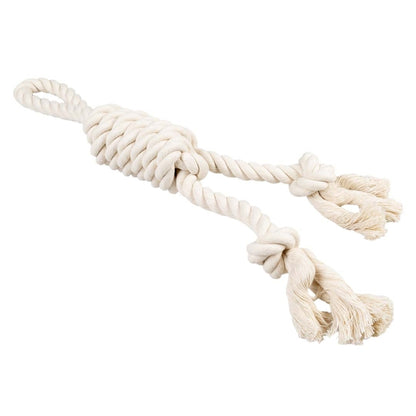 Duvoplus - ECO katoenen touw met 1 lus - Wit