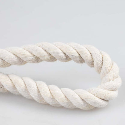 Duvoplus - ECO katoenen touw met 2 lussen - Wit