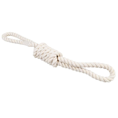 Duvoplus - ECO katoenen touw met 2 lussen - Wit