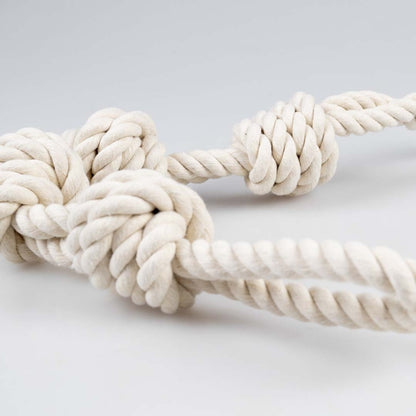 Duvoplus - ECO katoenen touw met 2 lussen - Wit