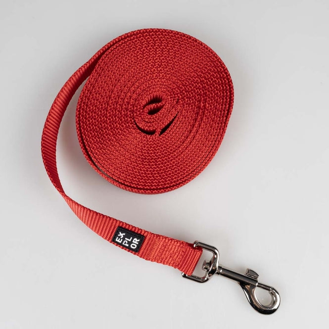 Duvoplus EXPLOR Trackinglijn Classic plat - rood - 5m/20mm
