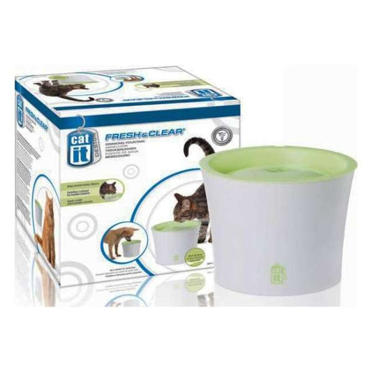 CATIT Fresh+Clear Drinkfontein 3 L - Limoengroen