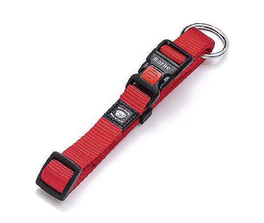 Karlie - ASP Verstelbare Halsband - Rood - 15 mm / 30-45 cm