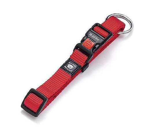 Karlie ASP Halsband Verstelbaar - Rood - 40 mm, 55-75 cm