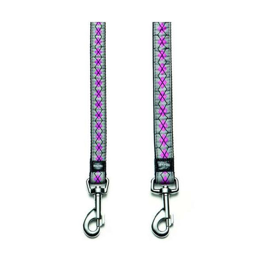 Karlie Art Joy Plus Lijn RHOMBUS - Roze - 100cm x 20mm
