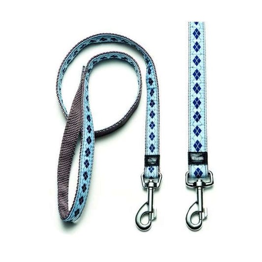 Karlie Art Joy Plus Lijn RHOMBUS - Blauw - 100cm x 25mm