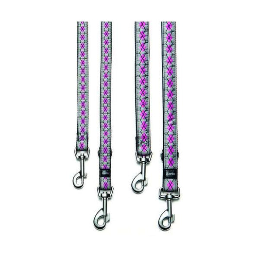 Karlie Art Joy Plus Looplijn RHOMBUS - Roze - 200cm x 15mm