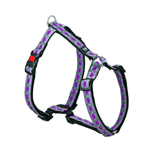 Karlie Art Joy Plus Tuig RHOMBUS - Roze - 65-100cm x 25mm