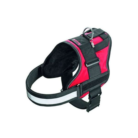 Karlie - Xtreme No Limit Teflon-Harnas - Rood - 38mm x 67 - 84cm