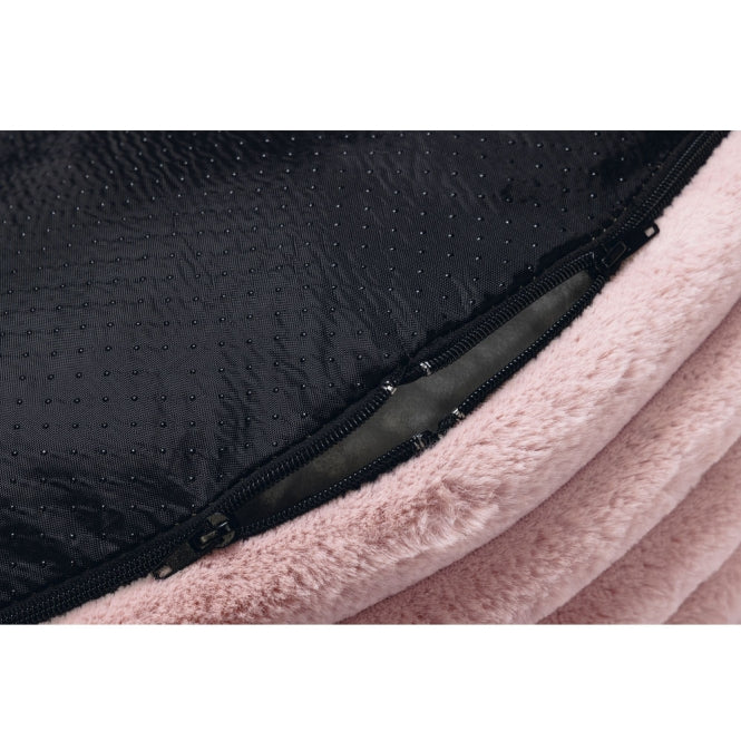 Designed by Lotte Hondenbed Reza - rond, roze - 95 x 20 cm
