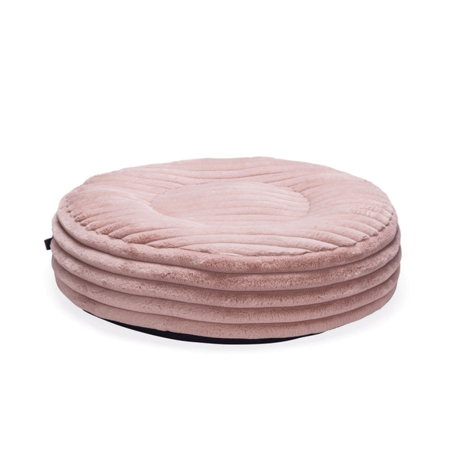 Designed by Lotte Hondenbed Reza - rond, roze - 65 x 16 cm