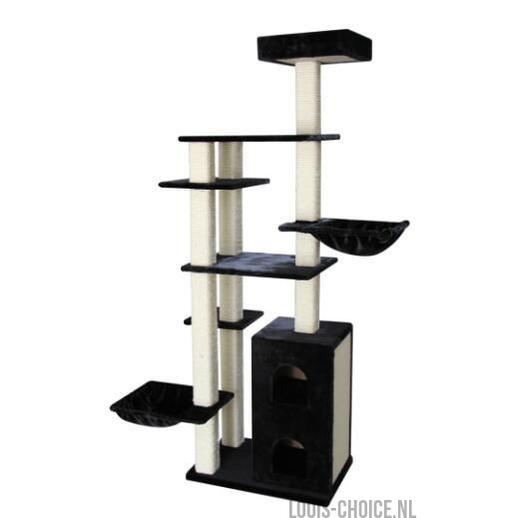 Topmast Heavy Krabpaal Excellence | Zwart | 140 x 62 x 217 cm | 59 Kilo!