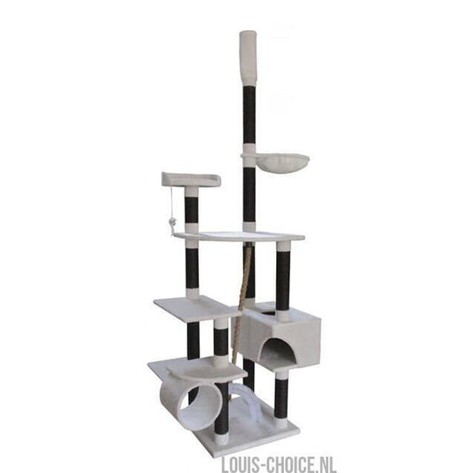 Topmast - Krabpaal Kingston - White - 60 x 60 x 235 - 250 cm