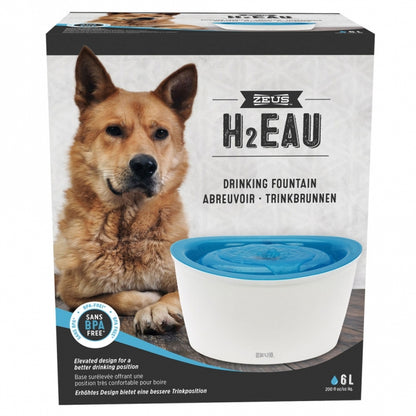 ZEUS Drinkfontein H2EAU 6L - Lichtblauw