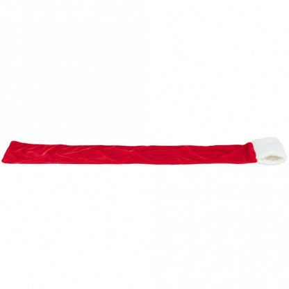 Trixie - Kerstsjaal - rood/wit - 70 cm