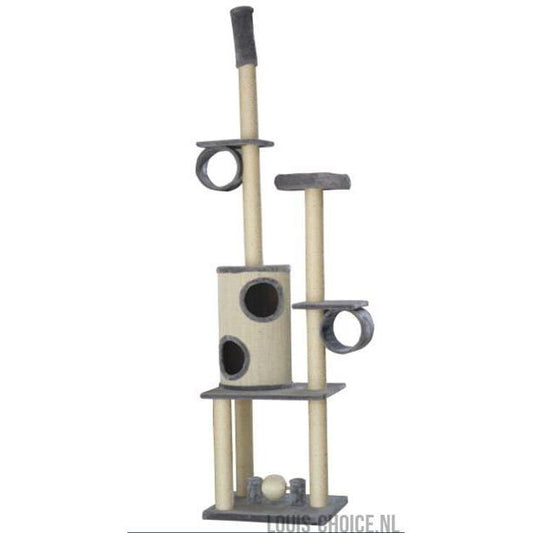Topmast Krabpaal - RENO - Grijs - 60 x 50 x 235-250 cm