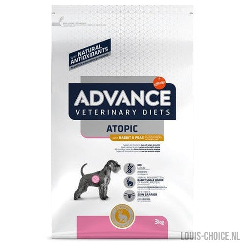 Advance Veterinary Diet Dog Atopic Gevoelige Huid Graanvrij / Derma-ADVANCE VETERINARY DIET-Louis Choice