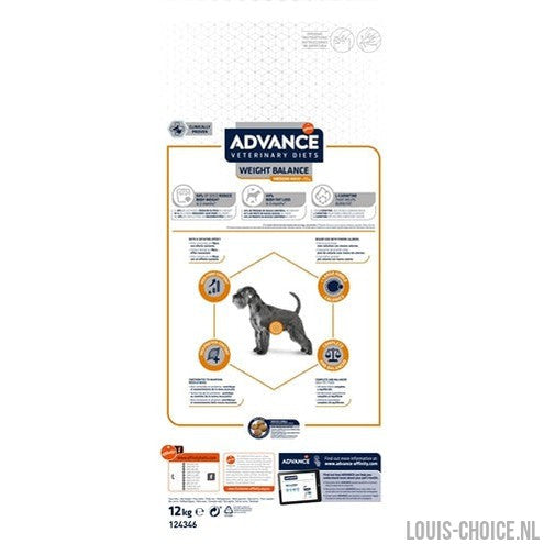 Advance Veterinary Diet Dog Weight Balance Medium / Maxi-ADVANCE VETERINARY DIET-Louis Choice