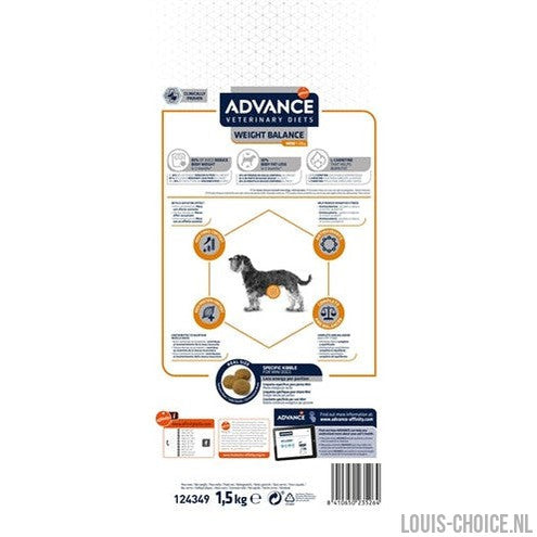 Advance Veterinary Diet Dog Weight Balance Mini-ADVANCE VETERINARY DIET-Louis Choice