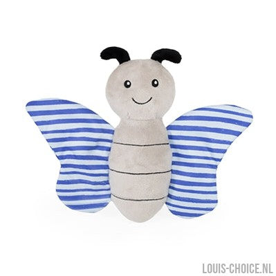 Battersea Crinkle Vlinder Blauw-BATTERSEA-Louis Choice