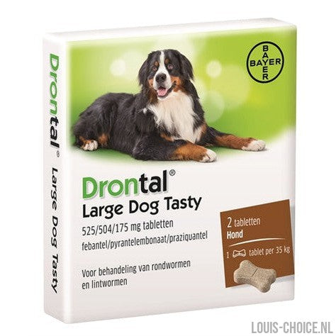 Bayer Drontal Tasty Ontworming Hond-BAYER-Louis Choice