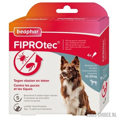 Beaphar Fiprotec Hond Tegen Teken En Vlooien-BEAPHAR-Louis Choice