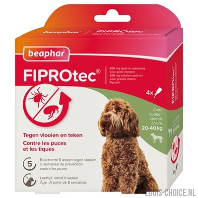 Beaphar Fiprotec Hond Tegen Teken En Vlooien-BEAPHAR-Louis Choice