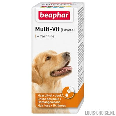 Beaphar Multi-Vit Laveta + Carnitine Hond-BEAPHAR-Louis Choice