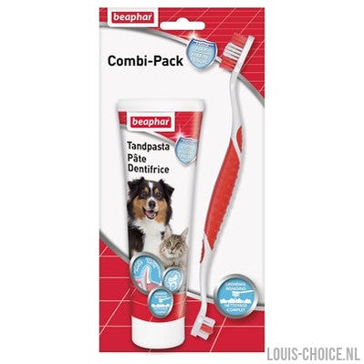 Beaphar Tandpasta En Borstel Combi-Pack-BEAPHAR-Louis Choice