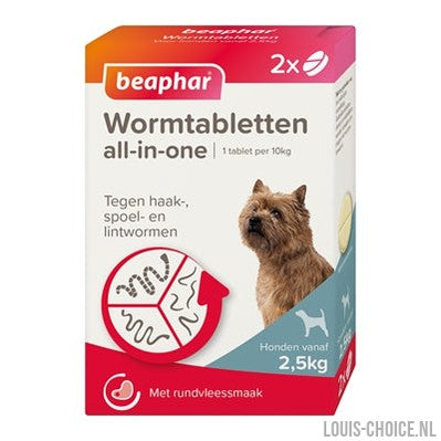 Beaphar Wormtablet All-In-One Hond-BEAPHAR-Louis Choice