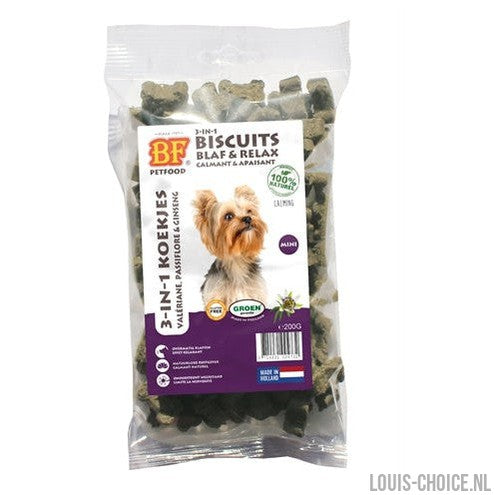 Bf Petfood 3 In 1 Hondenkoekjes Blaf & Relax Mini-BF PETFOOD-Louis Choice