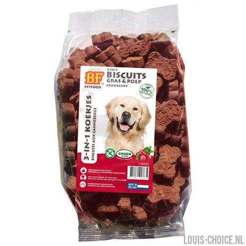 Bf Petfood 3 In 1 Hondenkoekjes Met Cranberry-BF PETFOOD-Louis Choice