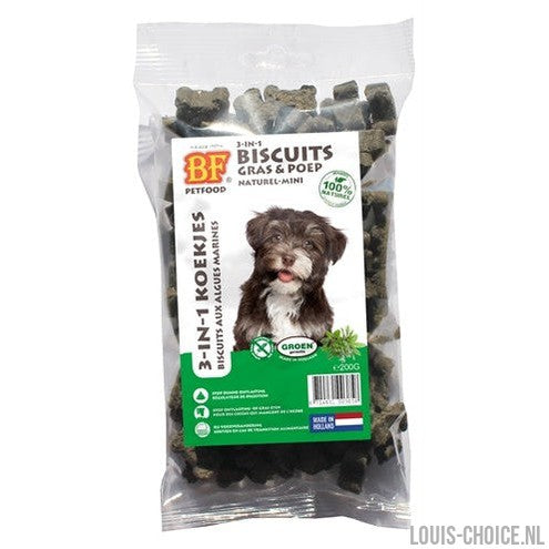 Bf Petfood 3 In 1 Hondenmineralenkoekjes Kruiden Mini-BF PETFOOD-Louis Choice