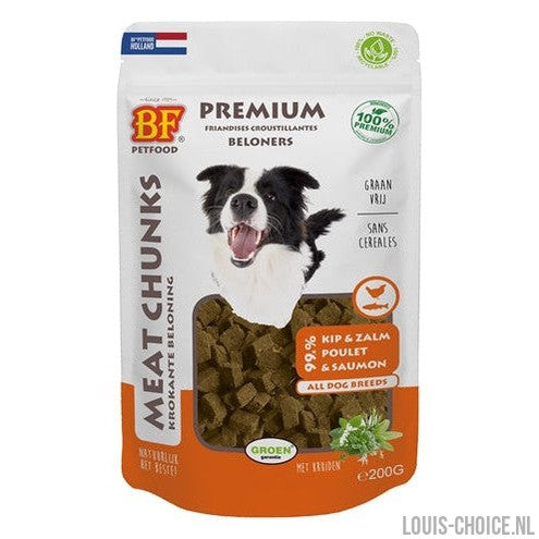 Bf Petfood Meat Chunks Kip En Zalm-BF PETFOOD-Louis Choice