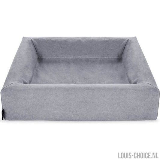 Bia Bed Cotton Overtrek Hondenmand Grijs-BIA BED-Louis Choice