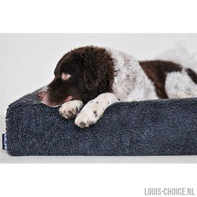 Bia Bed Fleece Hoes Hondenmand Grijs-BIA-Louis Choice